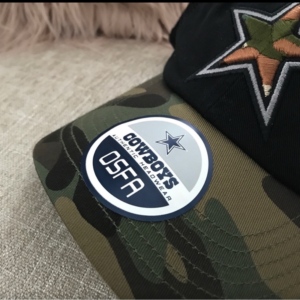 Dallas Cowboys Camo and black men’s trucker hat